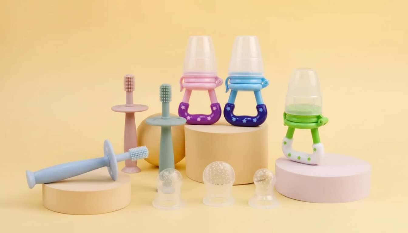 5-Piece Silicone Fruit Feeder Set (With Covers) Guide